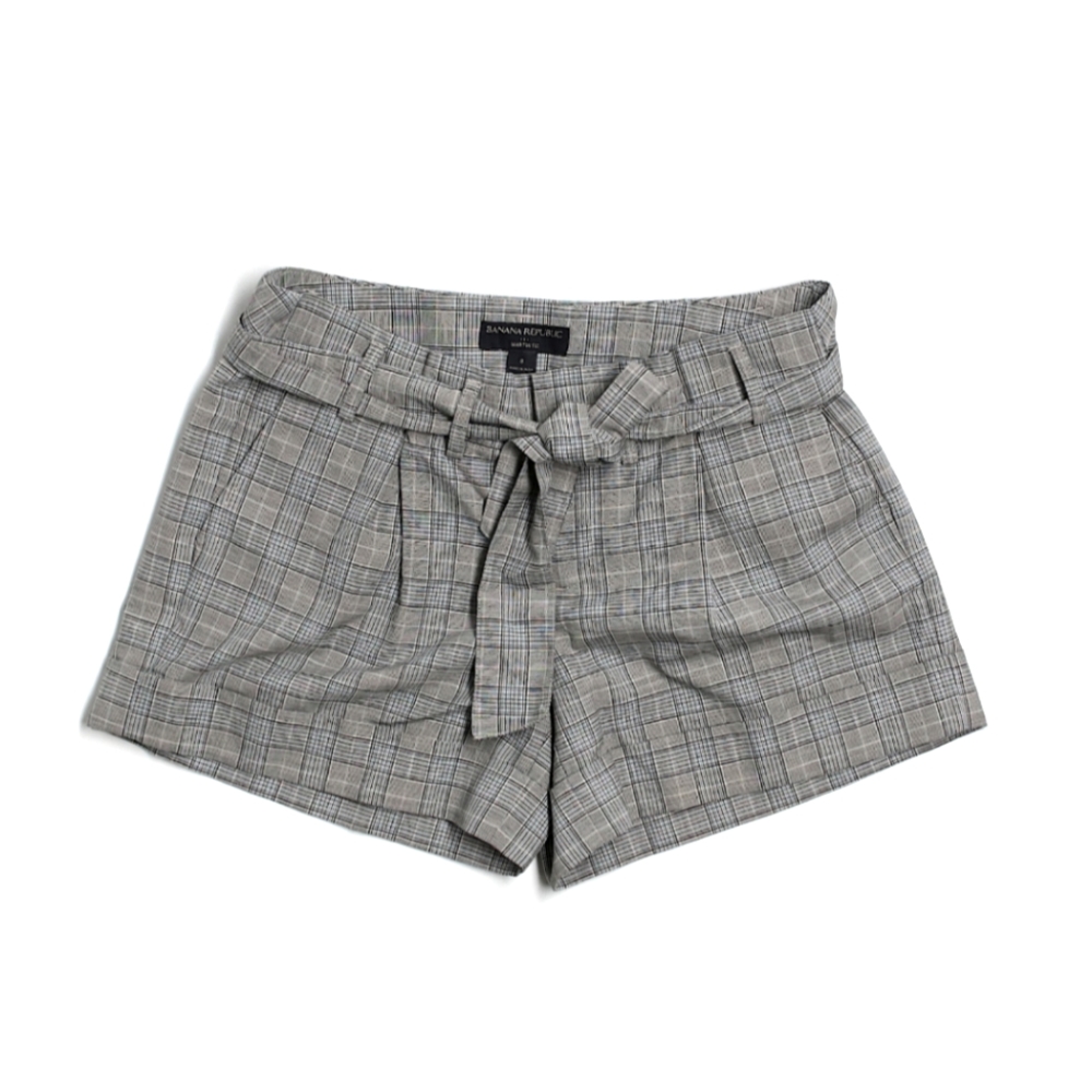 Banana republic factory store plaid shorts